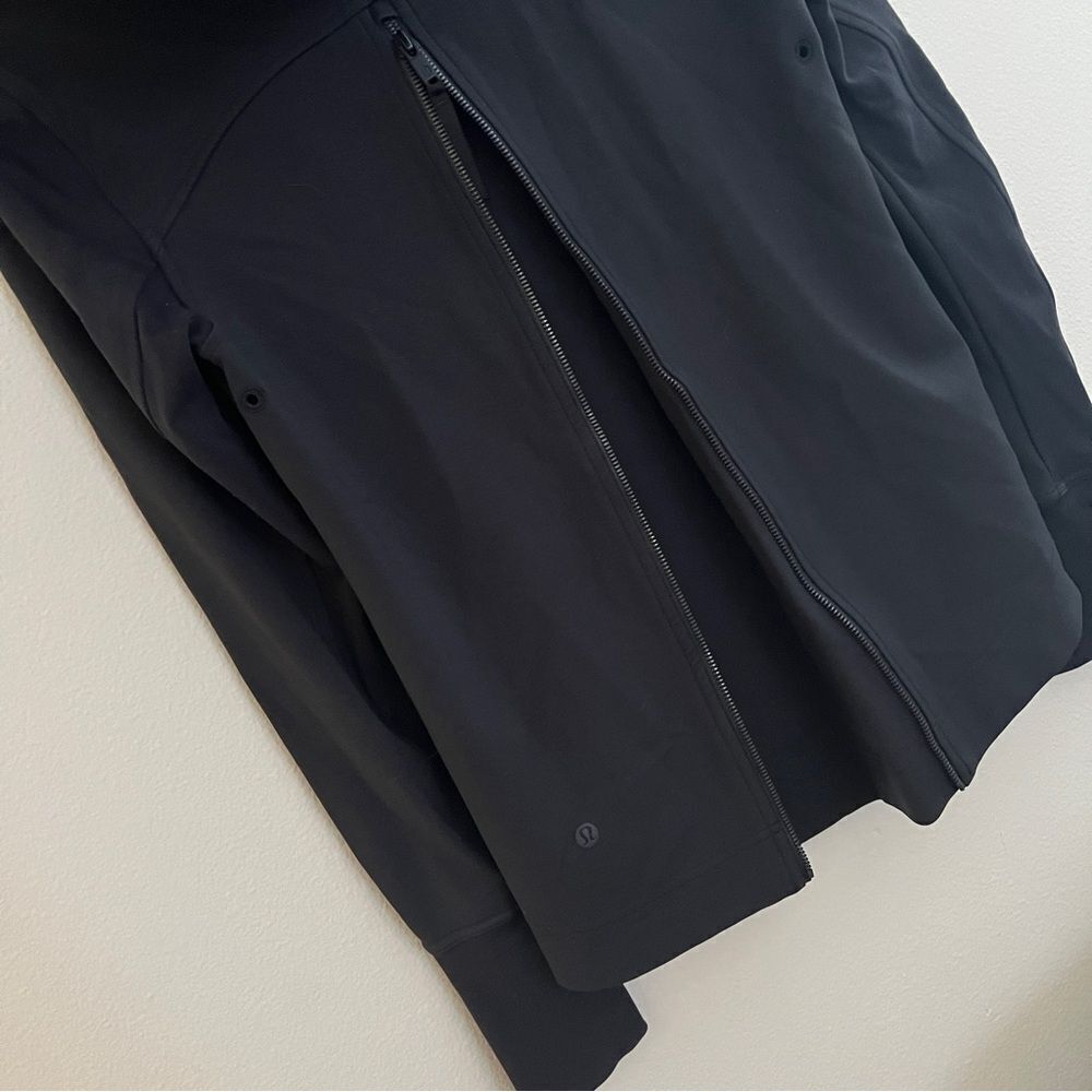 Lululemon City Trek Jacket Womens 4 Black Long Sleeve Full-Zip Stretch Active - Picture 7 of 8